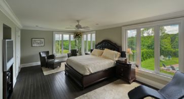 House Master Bedroom - Country homes for sale and luxury real estate including horse farms and property in the Caledon and King City areas near Toronto