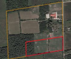 Aerial Showing Lots 1 & 2 included - Country homes for sale and luxury real estate including horse farms and property in the Caledon and King City areas near Toronto
