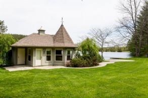 Boat House, South Elevation - Country homes for sale and luxury real estate including horse farms and property in the Caledon and King City areas near Toronto