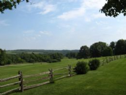 Views over Northumberland Hill - Country homes for sale and luxury real estate including horse farms and property in the Caledon and King City areas near Toronto