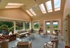 Solarium with Walk-out to Gardens - Country homes for sale and luxury real estate including horse farms and property in the Caledon and King City areas near Toronto