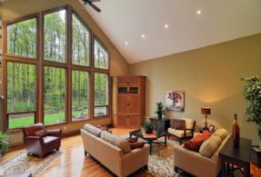 Great Room - Country homes for sale and luxury real estate including horse farms and property in the Caledon and King City areas near Toronto