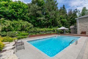 Pool and Gardens - Country homes for sale and luxury real estate including horse farms and property in the Caledon and King City areas near Toronto