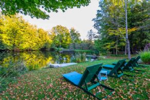 Trout Pond - Country homes for sale and luxury real estate including horse farms and property in the Caledon and King City areas near Toronto
