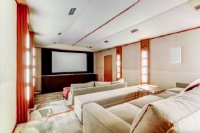Home Theatre - Country homes for sale and luxury real estate including horse farms and property in the Caledon and King City areas near Toronto