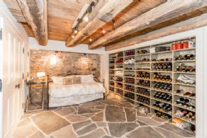 Wine Room - Country homes for sale and luxury real estate including horse farms and property in the Caledon and King City areas near Toronto