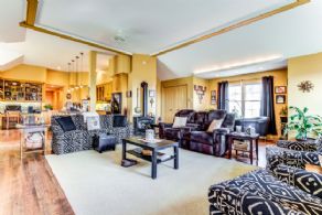 Open Concept Living/Dining Space - Country homes for sale and luxury real estate including horse farms and property in the Caledon and King City areas near Toronto