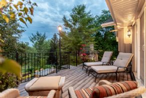 Kitchen deck - Country homes for sale and luxury real estate including horse farms and property in the Caledon and King City areas near Toronto