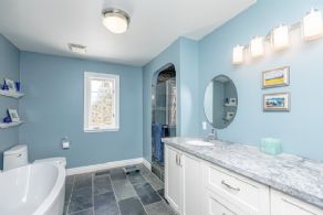 Master Bath with Heated Floors - Country homes for sale and luxury real estate including horse farms and property in the Caledon and King City areas near Toronto