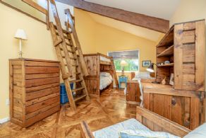 Kids bunk bed room with loft - Country homes for sale and luxury real estate including horse farms and property in the Caledon and King City areas near Toronto