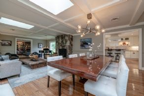 Dining area - Country homes for sale and luxury real estate including horse farms and property in the Caledon and King City areas near Toronto