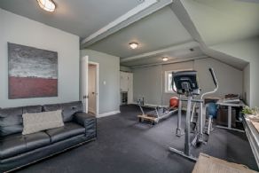 Home gym/music room - Country homes for sale and luxury real estate including horse farms and property in the Caledon and King City areas near Toronto