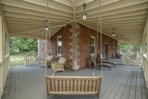 Wraparound porch - Country homes for sale and luxury real estate including horse farms and property in the Caledon and King City areas near Toronto