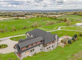 South Facade - Country homes for sale and luxury real estate including horse farms and property in the Caledon and King City areas near Toronto