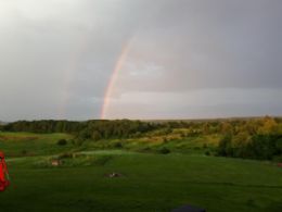 Rainbow over King - Country homes for sale and luxury real estate including horse farms and property in the Caledon and King City areas near Toronto