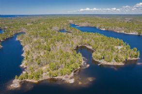 90+ Acre Private Peninsula, Cognashene, Georgian Bay - Country homes for sale and luxury real estate including horse farms and property in the Caledon and King City areas near Toronto