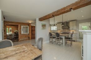 Dining Room and Kitchen - Country homes for sale and luxury real estate including horse farms and property in the Caledon and King City areas near Toronto