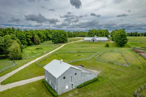Aerial  - Country homes for sale and luxury real estate including horse farms and property in the Caledon and King City areas near Toronto