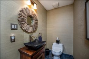 Powder room - Country homes for sale and luxury real estate including horse farms and property in the Caledon and King City areas near Toronto