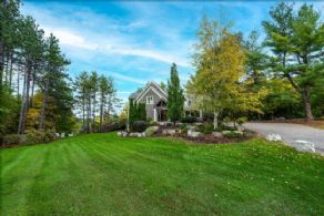 Front Yard - Country homes for sale and luxury real estate including horse farms and property in the Caledon and King City areas near Toronto