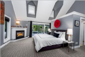 Main Floor Primary Suite with Vaulted Ceiling - Country homes for sale and luxury real estate including horse farms and property in the Caledon and King City areas near Toronto
