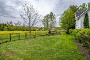 Back yard - Country homes for sale and luxury real estate including horse farms and property in the Caledon and King City areas near Toronto
