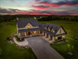 Overlooking Kettleby, Ontario - Country homes for sale and luxury real estate including horse farms and property in the Caledon and King City areas near Toronto