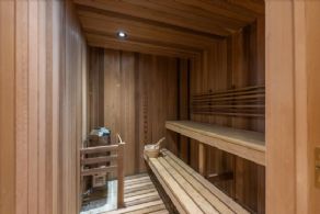 Sauna - Country homes for sale and luxury real estate including horse farms and property in the Caledon and King City areas near Toronto