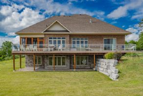 South Facade of Bungalow - Country homes for sale and luxury real estate including horse farms and property in the Caledon and King City areas near Toronto
