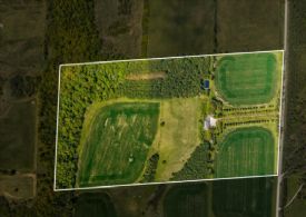 Approximate property outline 60+ acres - Country homes for sale and luxury real estate including horse farms and property in the Caledon and King City areas near Toronto