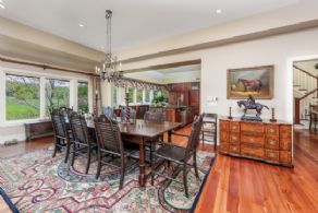 Dining room - Country homes for sale and luxury real estate including horse farms and property in the Caledon and King City areas near Toronto
