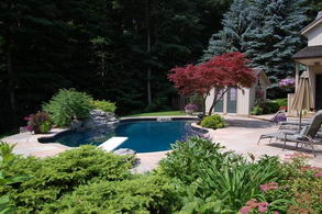 Betz-designed Gunite Pool - Country homes for sale and luxury real estate including horse farms and property in the Caledon and King City areas near Toronto